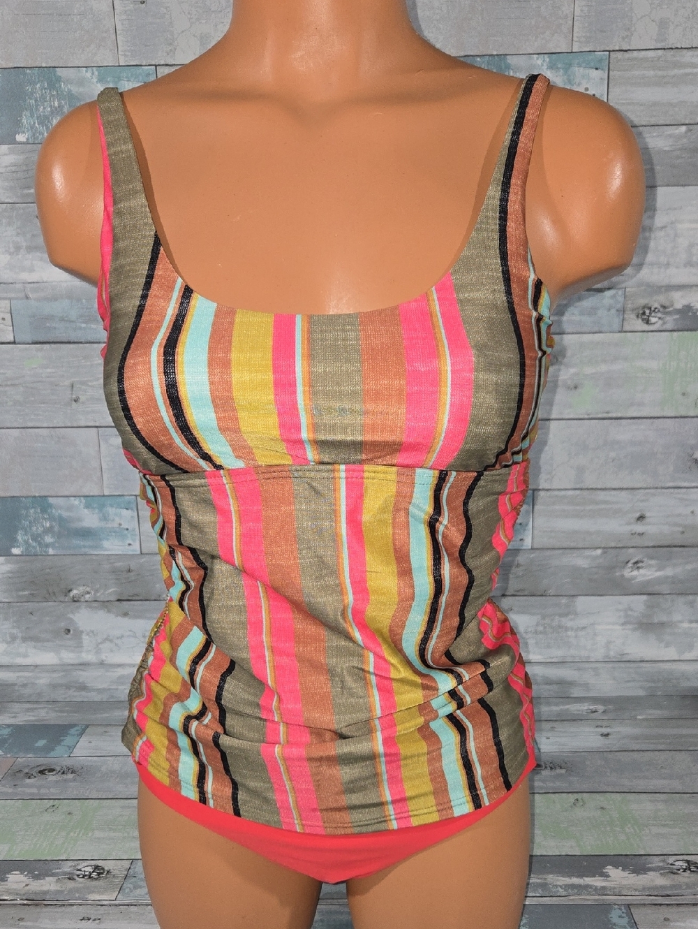 Prana Swimsuit Tankini Two Piece Set Small